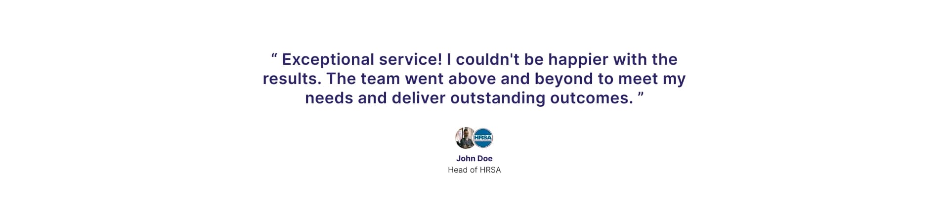 Global Alliant testimonial layout emphasizing thought leadership