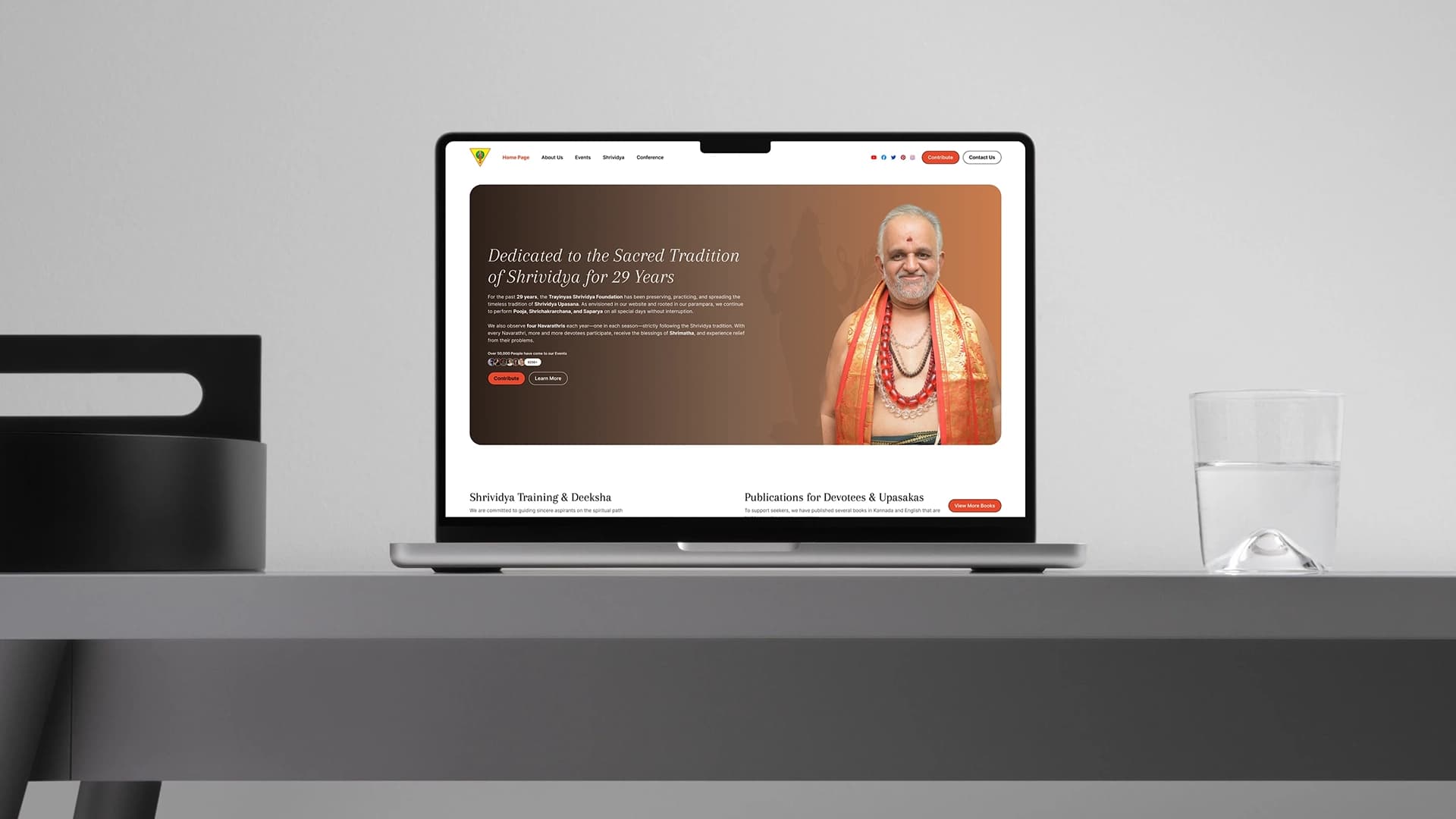 Trayinyas digital platform web design and cultural heritage portal overview