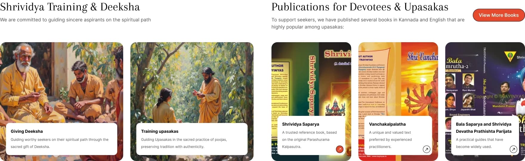 Trayinyas academic publications card system for researchers and students